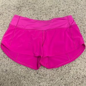 Lululemon speed up shorts